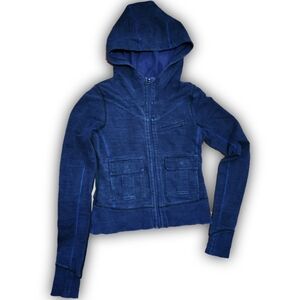 Lululemon, Hoodie, French Terry, Jacket, FullZip, Sweater, Purple Size 4, lulu